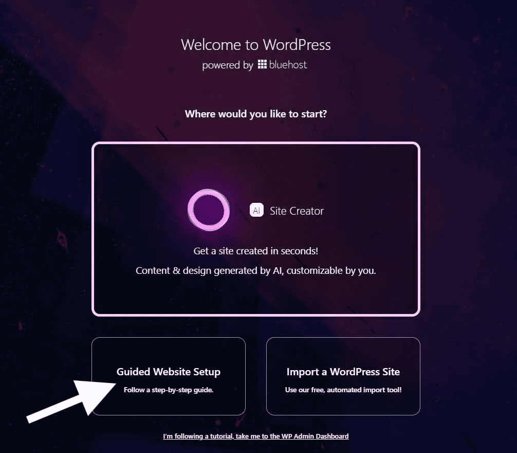 Bluehost WonderSuite