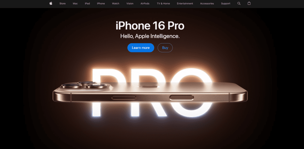 apple website