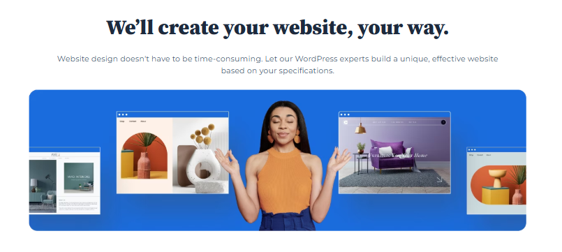 Bluehost website design