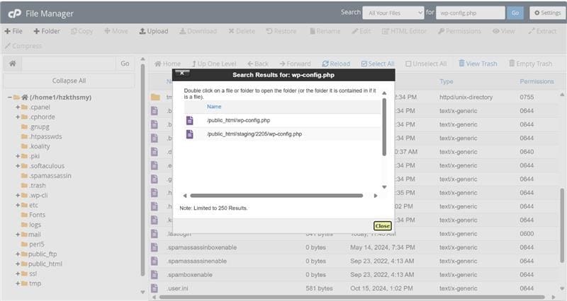 file manager directory