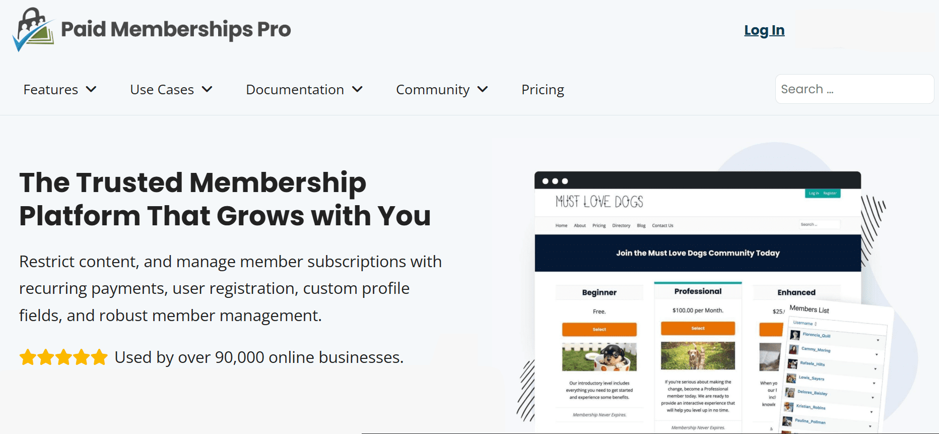 Paid Memberships Pro 