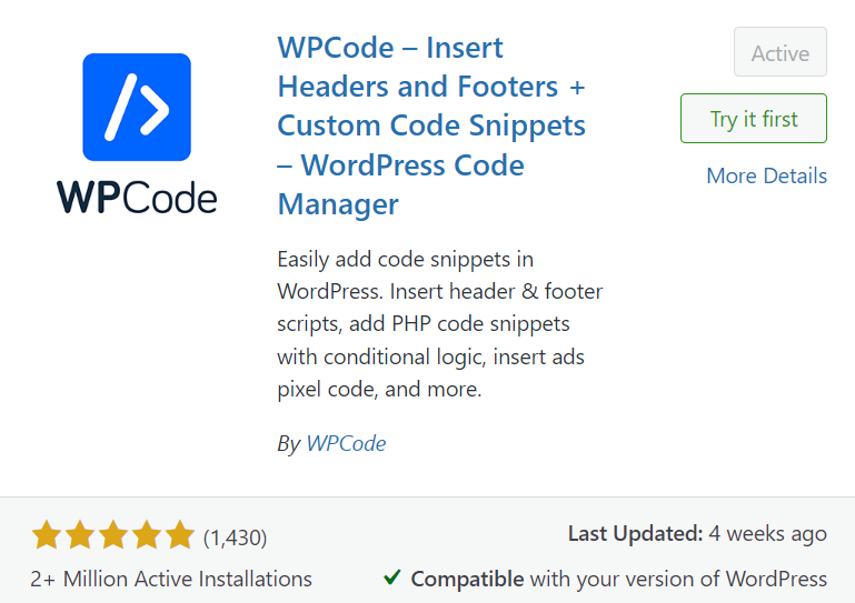 WP custom footer 