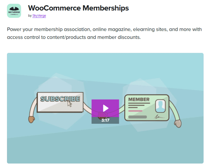 WooCommerce Memberships 