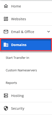 Activate Domain Privacy for your domain