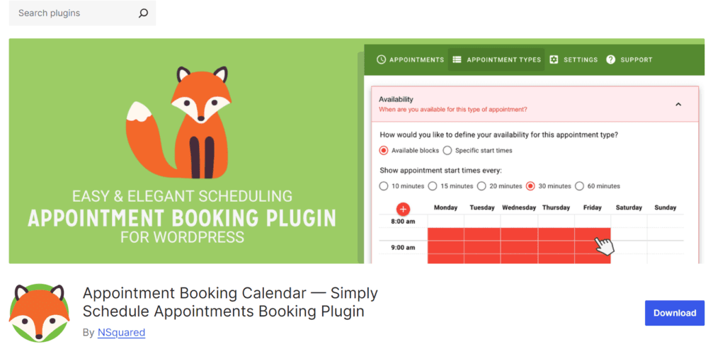 Simply Schedule Appointments 