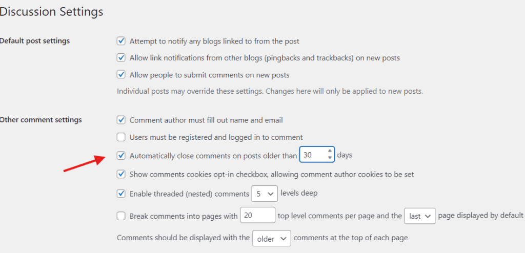 Automatically-close-comments