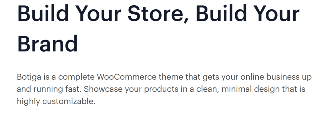 Botiga - WordPress WooCommerce Theme