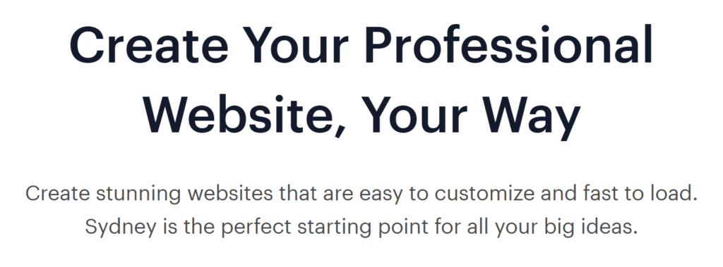 Sydney - WordPress WooCommerce Theme